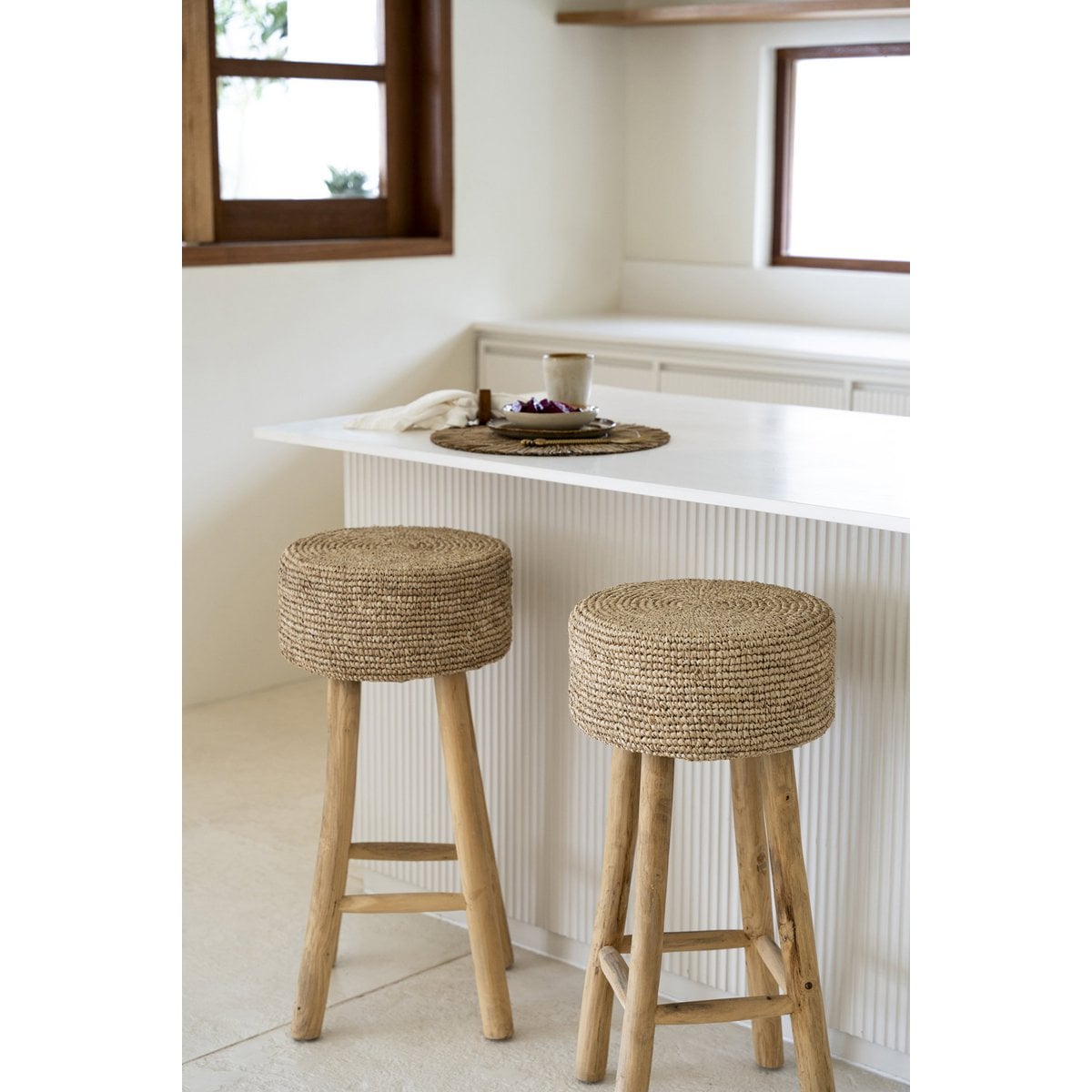 De Raffia-barkruk - Image 4