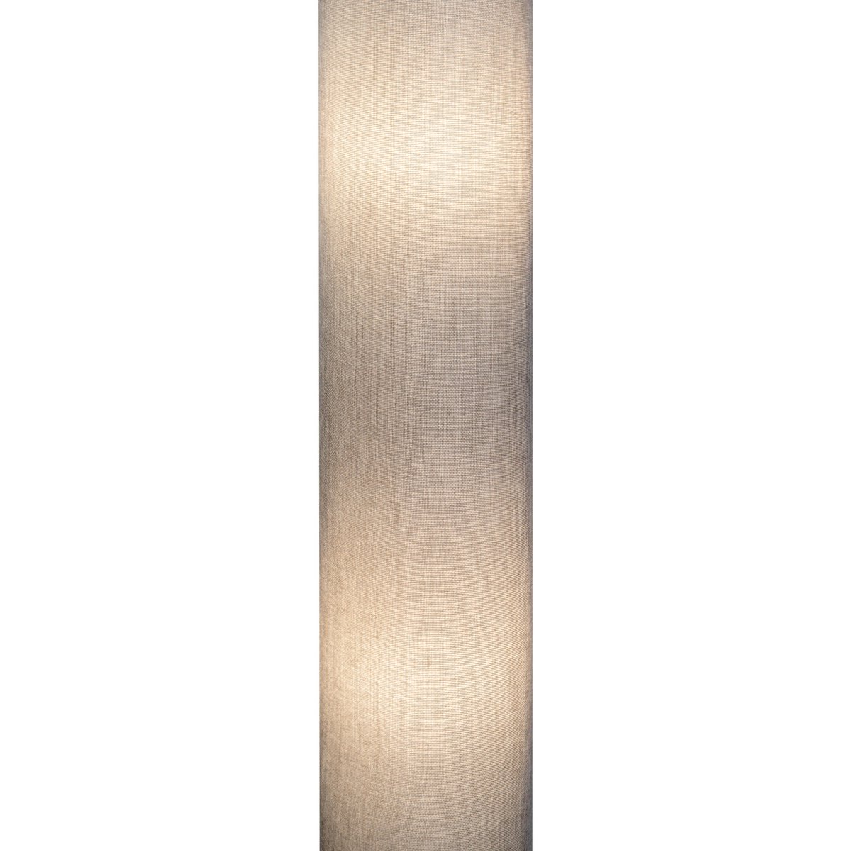Staande lamp "Beate" Gray gemaakt van metaal en een tekstblazer in grijs, E27 -aansluiting, vloerlamp voor eetkamer, woonkamer, gang of kantoor, ca. - Image 6