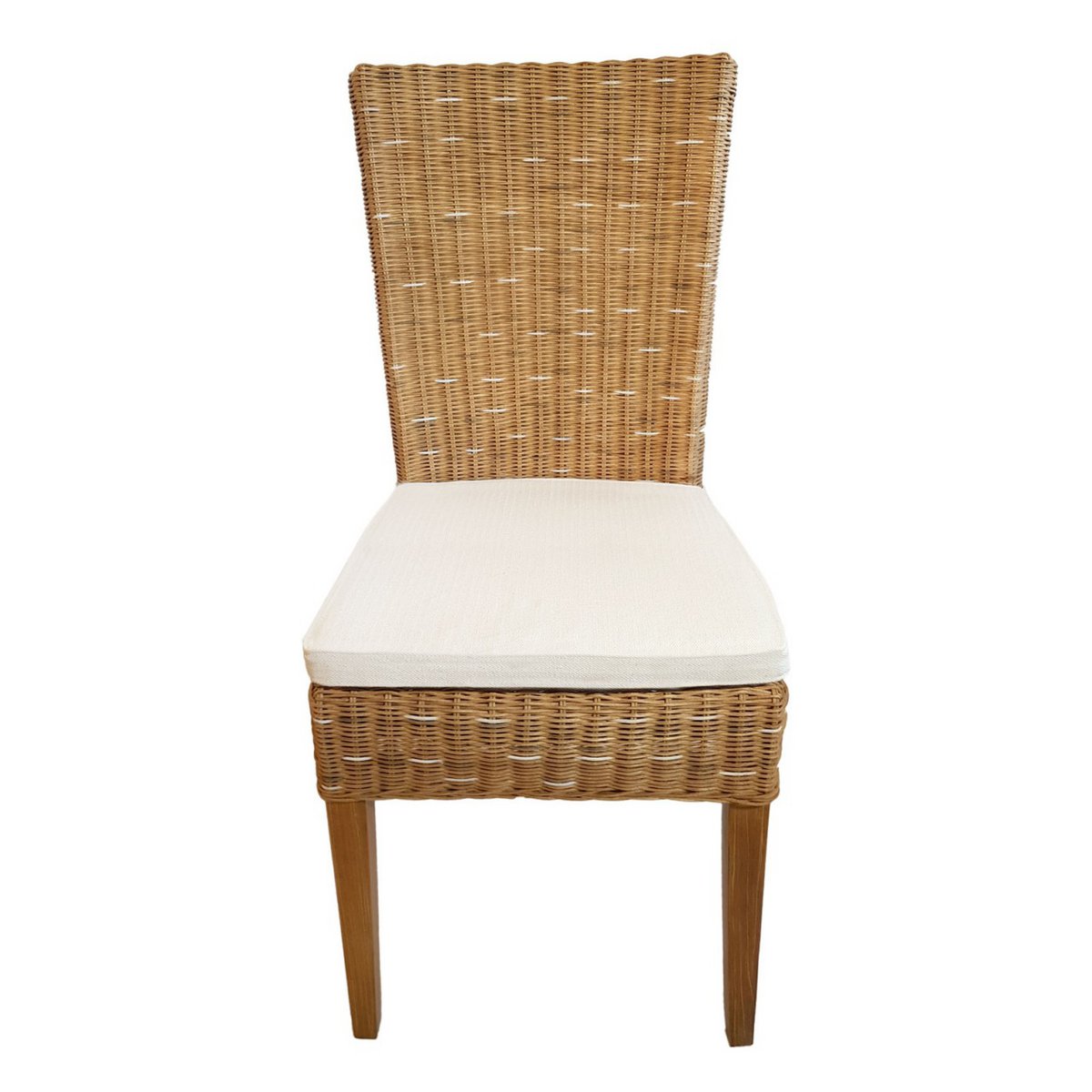 Eetkamerstoelen rattan stoelen wintertuin gangen cardine 6 stuks cappuccino - Image 11