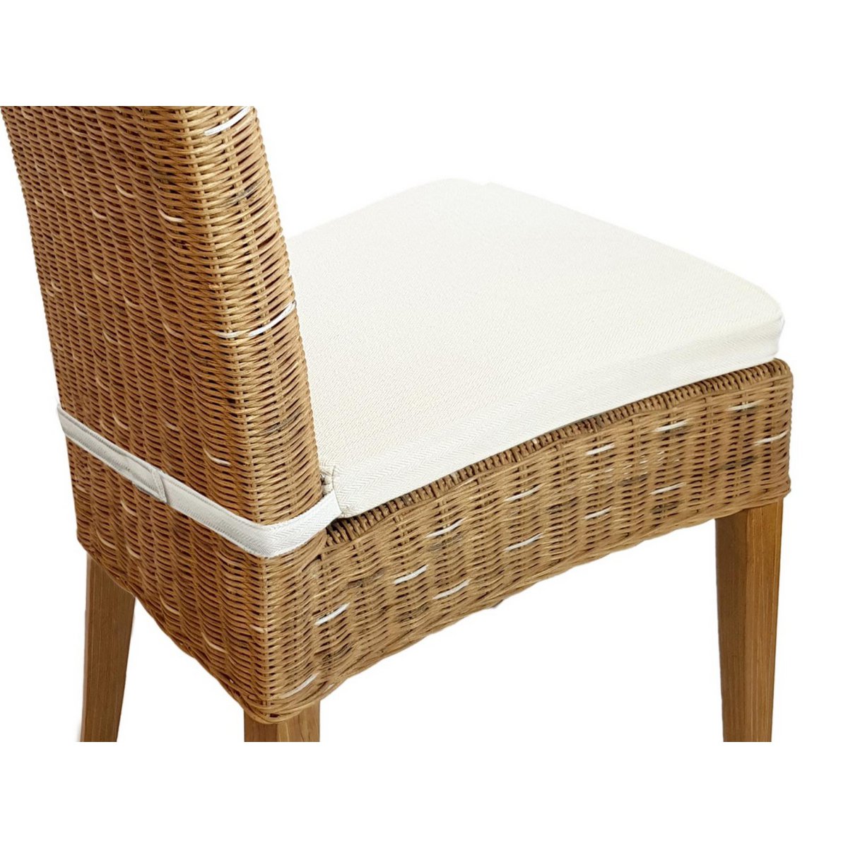 Eetkamerstoelen rattan stoelen wintertuin gangen cardine 6 stuks cappuccino - Image 17