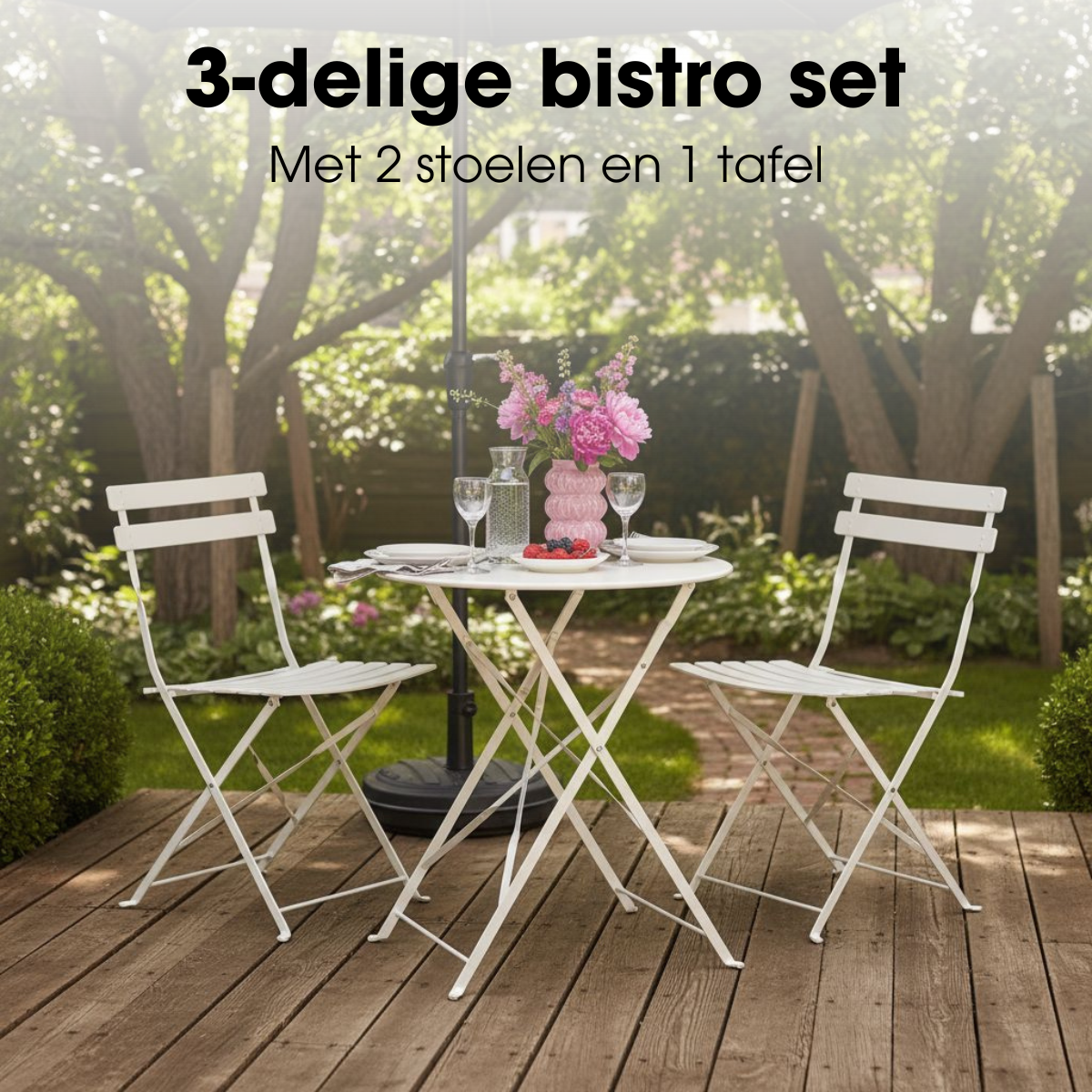 Tuin bistroset Laurence Wit - Image 2