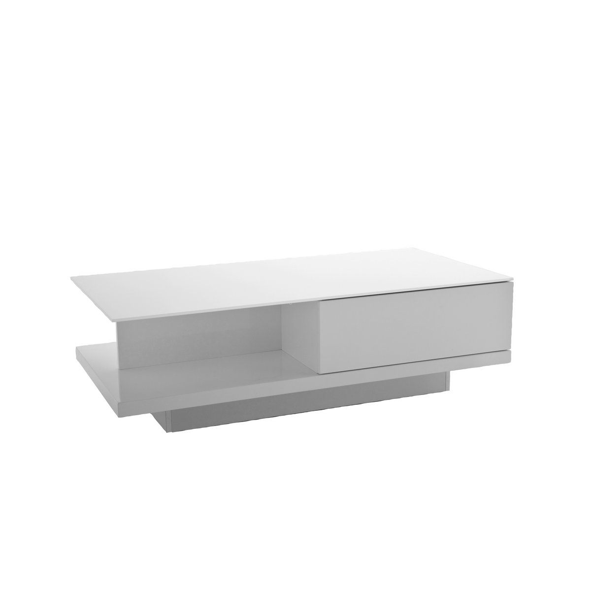 Salontafel 120x60x36 cm wit - Image 10
