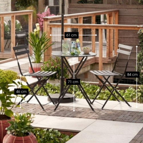 Tuin bistroset Laurence Zwart