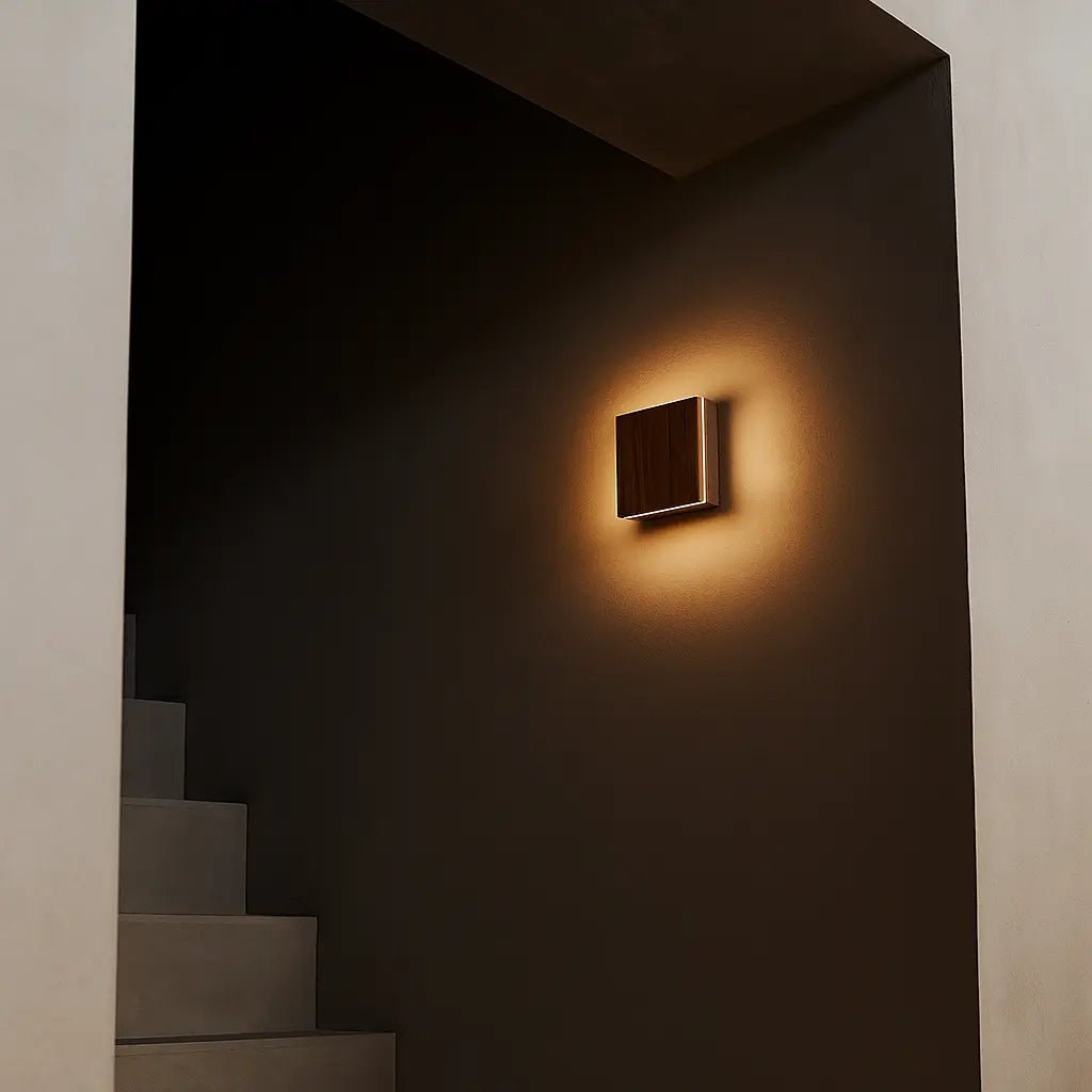 Lane notenhouten draadloze wandlamp - Image 7