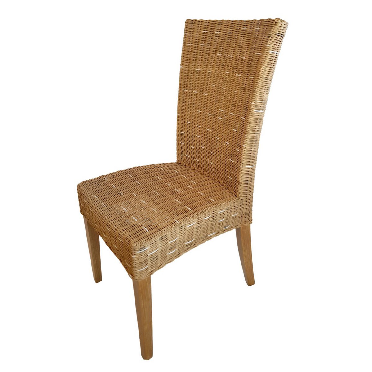 Eetkamerstoelen rattan stoelen wintertuin gangen cardine 6 stuks cappuccino - Image 4