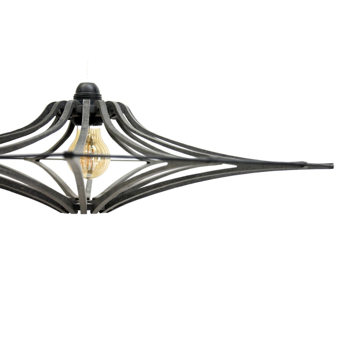 Ophanging Design bois noir D90cm SINGING BLACK - Image 7