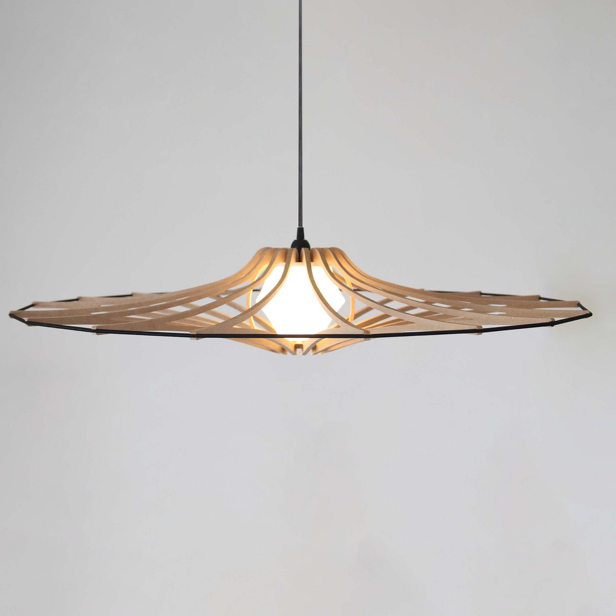 Ophanging Design bois D90cm SINGING BRUT - Image 9