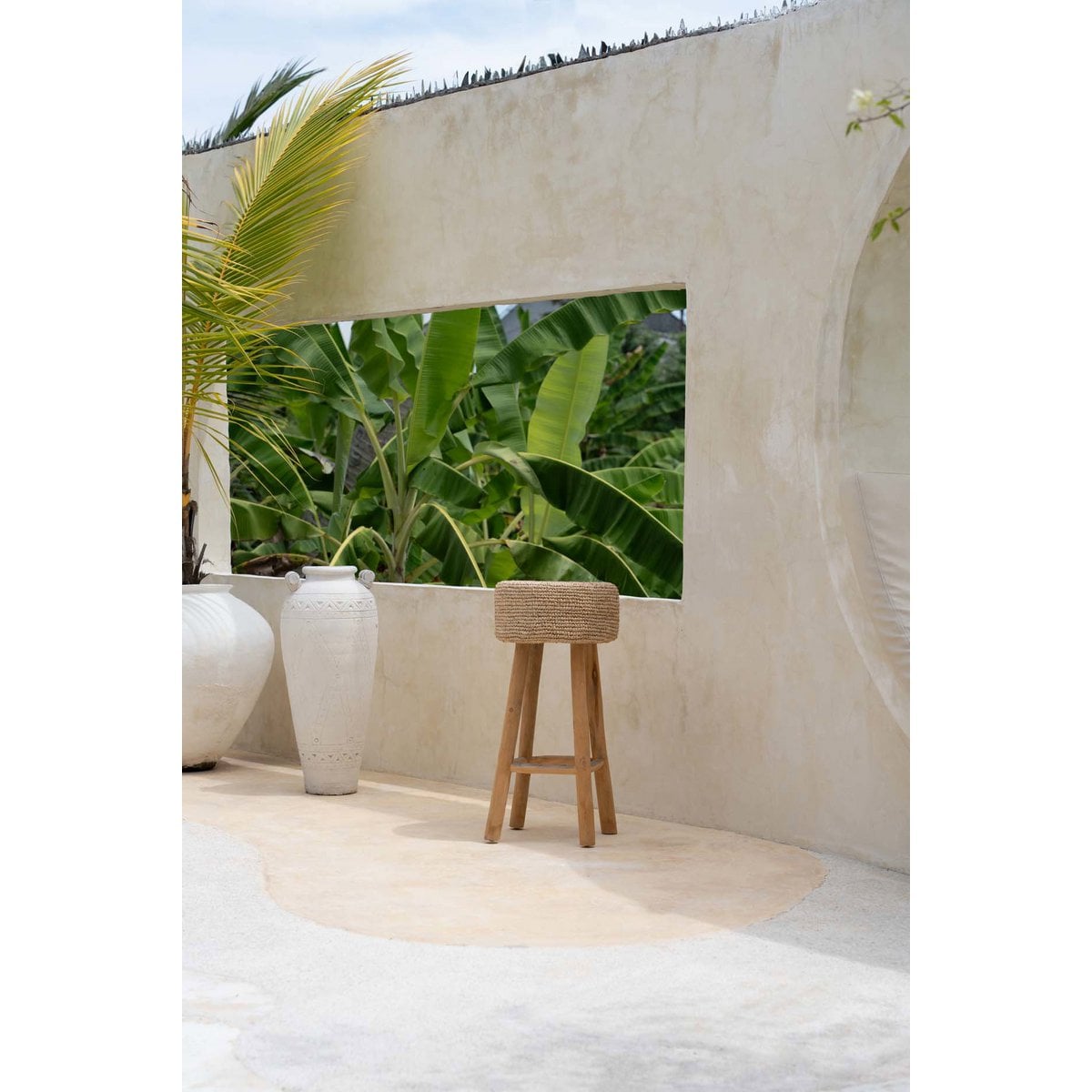 De Raffia-barkruk - Image 2