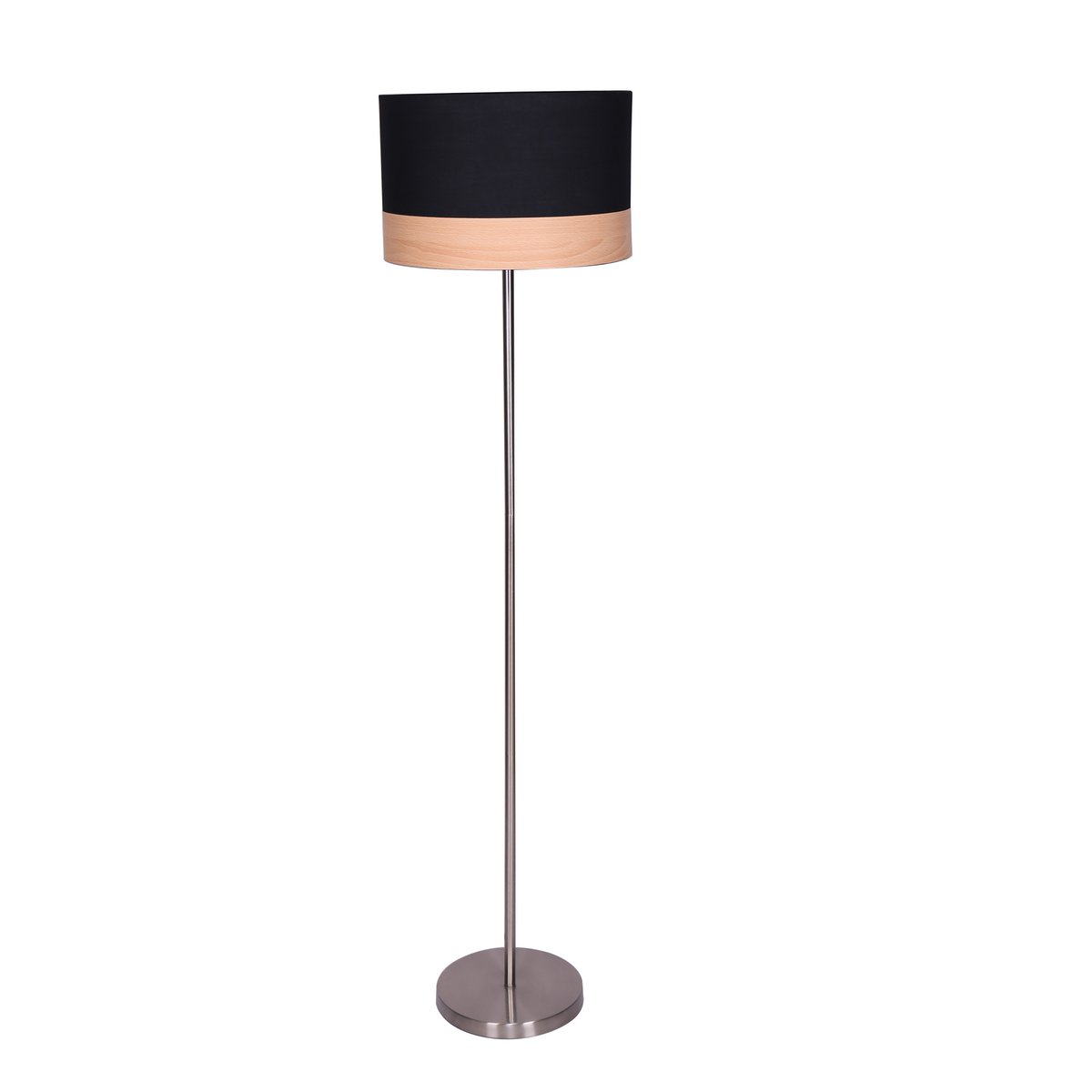 Vloerlamp rond zwart Ø 38 cm - Image 2