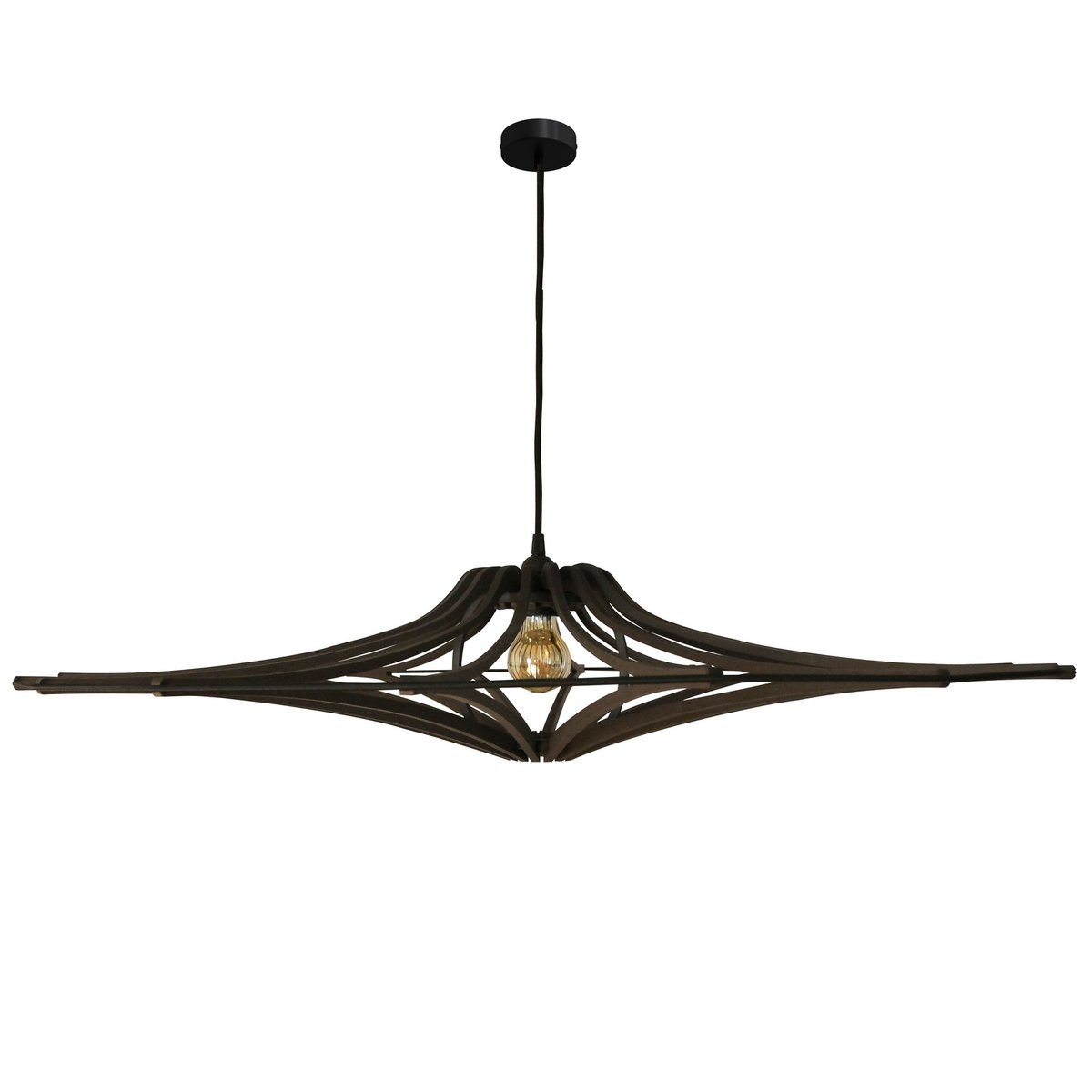 Ophanging Design bois noir D90cm SINGING BLACK - Image 5