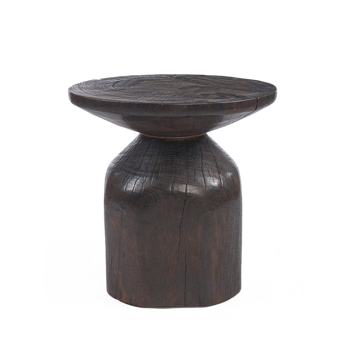 De Drumline Bijzettafel - Donker Walnoot