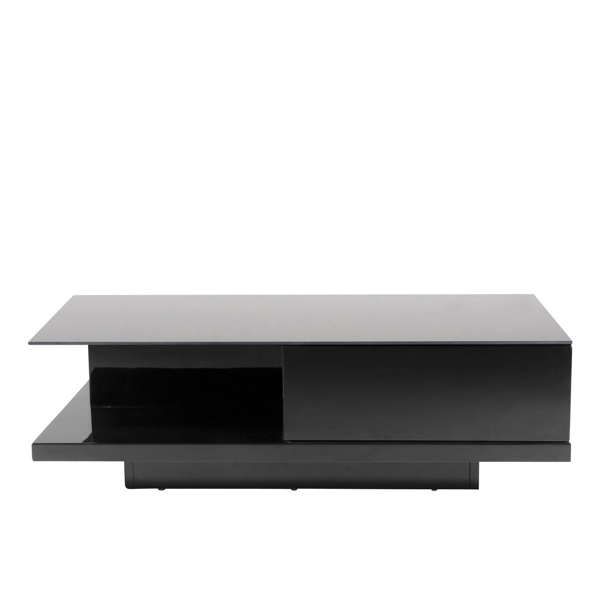 Salontafel 120x60x36 cm zwart - Image 2
