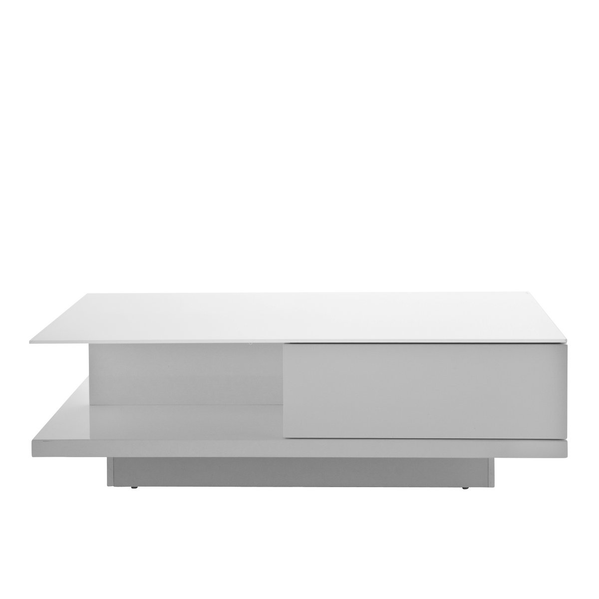 Salontafel 120x60x36 cm wit - Image 9
