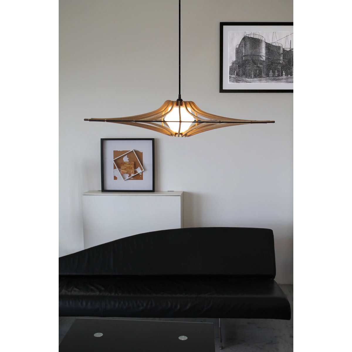 Ophanging Design bois D90cm SINGING BRUT - Image 7