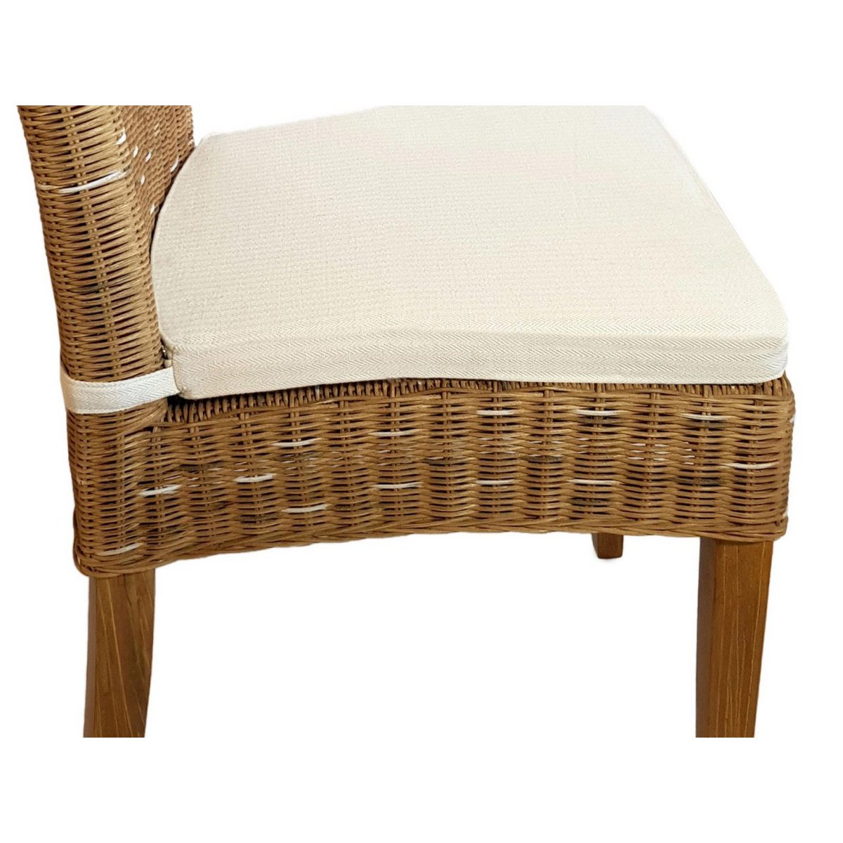 Eetkamerstoelen rattan stoelen wintertuin gangen cardine 6 stuks cappuccino - Image 16